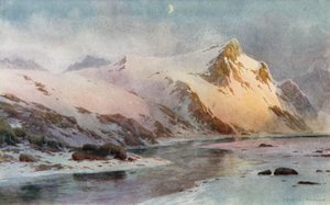 Un vallon de montagne, avant la fonte des neiges - Unbekannt Unbekannt